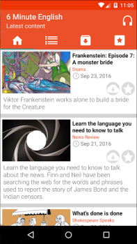 İndir 6 Minute English - Practice Listening Everyday Eğitim Android için Ekran görüntüsü 6