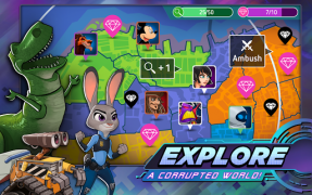 İndir Disney Heroes: Battle Mode Rol yapma Android için Ekran görüntüsü 5