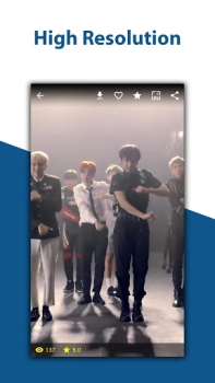 İndir BTS Live Wallpapers Özelleştirme Android için Ekran görüntüsü 5