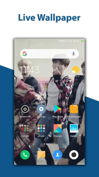 İndir BTS Live Wallpapers Özelleştirme Android için Ekran görüntüsü 6