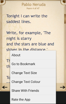İndir English Poems/Poetry Kitaplar & Rehberler Android için Ekran görüntüsü 6