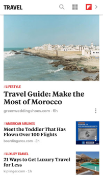 İndir Flipboard Briefing Haberler & Dergiler Android için Ekran görüntüsü 4