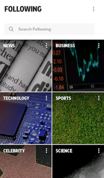 İndir Flipboard Briefing Haberler & Dergiler Android için Ekran görüntüsü 5