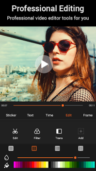 İndir Beauty Video - Video Editor Video oynatıcılar ve düzenleyiciler Android için Ekran görüntüsü 2