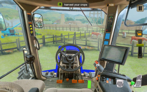 İndir New Tractor Farming Simulator 2019 Simülatörler Android için Ekran görüntüsü 2