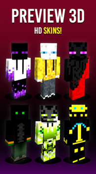 İndir Enderman Skins NEW Eğlence Android için Ekran görüntüsü 5