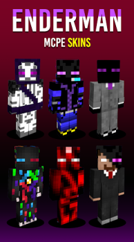 İndir Enderman Skins NEW Eğlence Android için Ekran görüntüsü 7