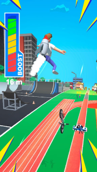 İndir Bike Hop: Bir BMX Yarışçısı Ol Arcade Android için Ekran görüntüsü 6