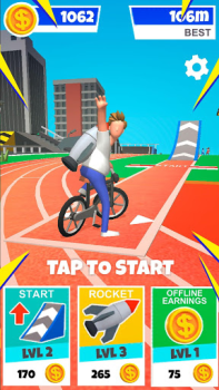 İndir Bike Hop: Bir BMX Yarışçısı Ol Arcade Android için Ekran görüntüsü 7