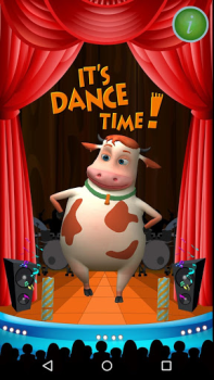 İndir Funny Animal Dance For Kids - Offline Fun Eğlence Android için Ekran görüntüsü 4