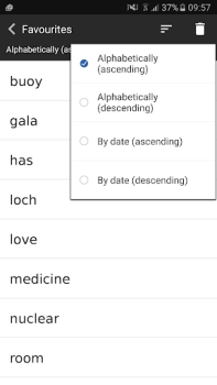 İndir English Pronouncing Dictionary Eğitim Android için Ekran görüntüsü 3