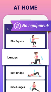 İndir Kalça ve Bacaklar Egzersizi Sağlık & Fitness Android için Ekran görüntüsü 3