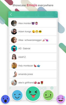İndir Emoji Contact Maker İletişim Android için Ekran görüntüsü 2