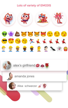İndir Emoji Contact Maker İletişim Android için Ekran görüntüsü 4