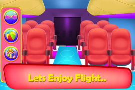 İndir Airport Manager Flying Girls Aeroplane kids Game Gündelik Android için Ekran görüntüsü 6