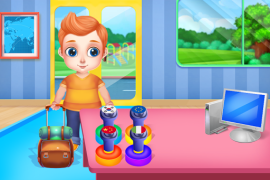 İndir Airport Manager Flying Girls Aeroplane kids Game Gündelik Android için Ekran görüntüsü 7