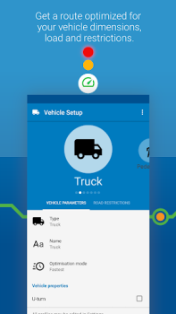 İndir MapFactor Navigator Truck Pro Haritalar ve Navigasyon Android için Ekran görüntüsü 3