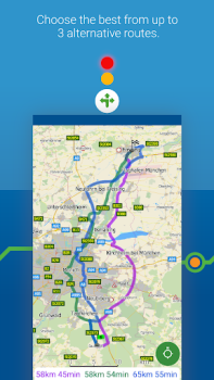 İndir MapFactor Navigator Truck Pro Haritalar ve Navigasyon Android için Ekran görüntüsü 4