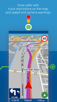 İndir MapFactor Navigator Truck Pro Haritalar ve Navigasyon Android için Ekran görüntüsü 5