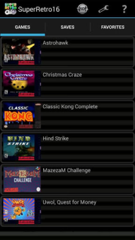 İndir SuperRetro16 (SNES Emulator) Araçlar Android için Ekran görüntüsü 2