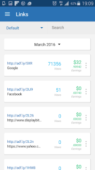 İndir AdFly - Paid URL Shortener Araçlar Android için Ekran görüntüsü 2