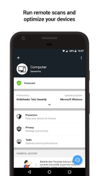 İndir Bitdefender Central Araçlar Android için Ekran görüntüsü 6