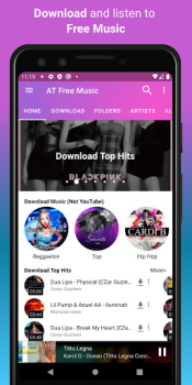 İndir Video Müzik Çalar İndirici Müzik ve Ses Android için Ekran görüntüsü 2