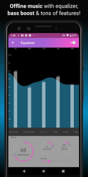İndir Video Müzik Çalar İndirici Müzik ve Ses Android için Ekran görüntüsü 5