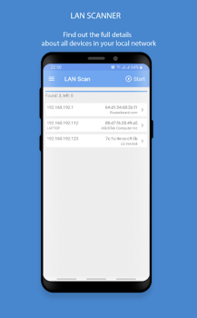 İndir 2IP — Speed Test and my IP add Araçlar Android için Ekran görüntüsü 5