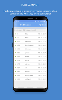 İndir 2IP — Speed Test and my IP add Araçlar Android için Ekran görüntüsü 7