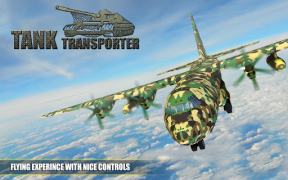İndir US Army Tank Transporter Airplane Simülatörler Android için Ekran görüntüsü 3