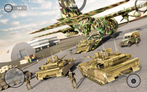 İndir US Army Tank Transporter Airplane Simülatörler Android için Ekran görüntüsü 7