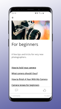 İndir A Year With My Camera Öğrenme Android için Ekran görüntüsü 4