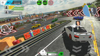 İndir Car Drivers Online: Fun City Yarış Android için Ekran görüntüsü 4
