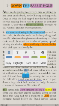 İndir Moon+ Reader Kitaplar & Rehberler Android için Ekran görüntüsü 3