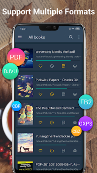 İndir EBook Reader & PDF Reader Kitaplar & Rehberler Android için Ekran görüntüsü 2