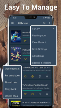 İndir EBook Reader & PDF Reader Kitaplar & Rehberler Android için Ekran görüntüsü 4