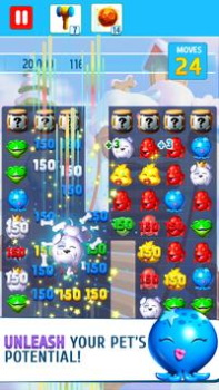İndir Puzzle Pets - Popping Fun Bulmaca Oyunları Android için Ekran görüntüsü 3