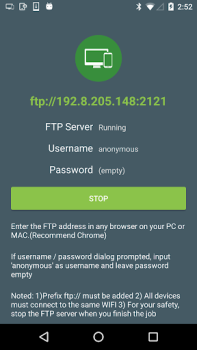 İndir WiFi Dosya Aktarımı Araçlar Android için Ekran görüntüsü 5
