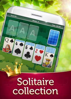 İndir Solitaire: TekTaş Kart Oyunu Kart oyunları Android için