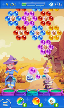 İndir Bubble Witch 2 Saga Bulmaca Oyunları Android için Ekran görüntüsü 6