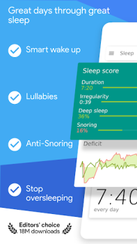 İndir Sleep as Android: Uyku takibi Yaşam Tarzı Android için