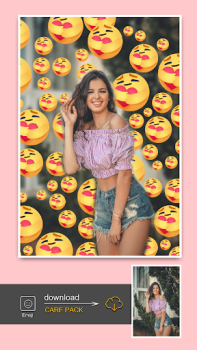 İndir Emoji background changer Fotoğraf Android için