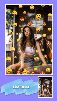 İndir Emoji background changer Fotoğraf Android için Ekran görüntüsü 6