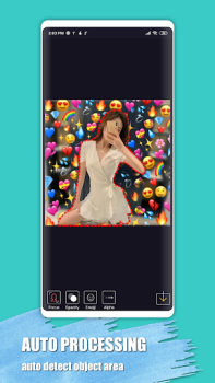 İndir Emoji background changer Fotoğraf Android için Ekran görüntüsü 7