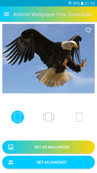 İndir Hayvan Duvar Kağıtları HD Özelleştirme Android için Ekran görüntüsü 4