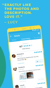 İndir Wish: Uygun Fiyatlı Alışveriş Alışveriş Android için Ekran görüntüsü 5