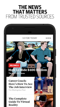 İndir Flipboard Haberler & Dergiler Android için Ekran görüntüsü 2