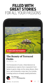 İndir Flipboard Haberler & Dergiler Android için Ekran görüntüsü 3