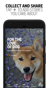 İndir Flipboard Haberler & Dergiler Android için Ekran görüntüsü 6